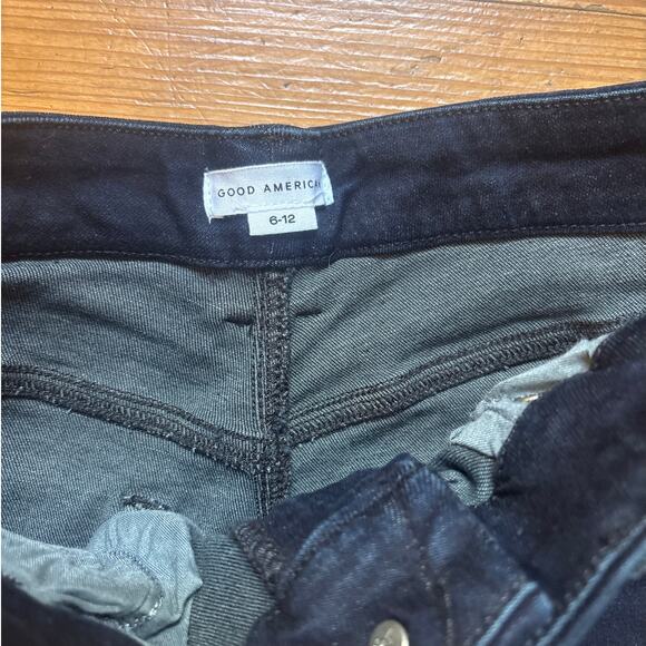 NWT Good American deep blue skinny sculpting high rise jeans SIZE 6-12 - Picture 4 of 7